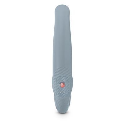 Безремінний страпон з вібрацією Fun Factory SHARE VIBE PRO cool grey (діаметр 4,1 см) зображення