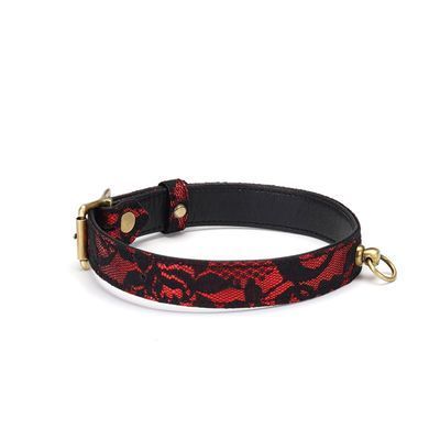 Кожаный чокер с кружевом Liebe Seele Victorian Garden Choker картинка