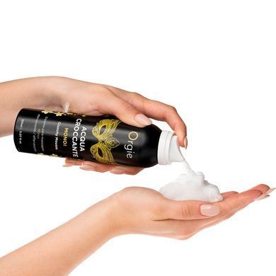Масажна пінка з ефектом бульбашок, що лопаються Orgie Acqua Croccante Monoi, квітка Моноі (150 мл) зображення
