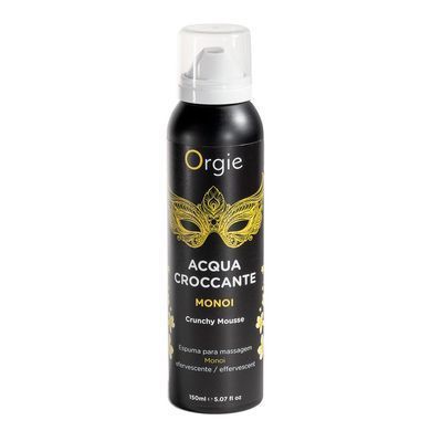Масажна пінка з ефектом бульбашок, що лопаються Orgie Acqua Croccante Monoi, квітка Моноі (150 мл) зображення
