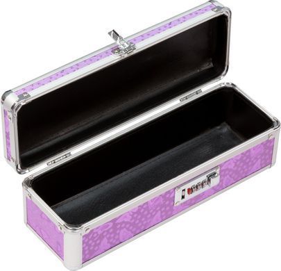Кейс для хранения секс-игрушек с кодовым замком Powerbullet Lockable Vibrator Case Purple картинка