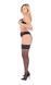 Комплект с открытой грудью: лиф, пояс и трусики Passion ECO KERRIA SET WITH OPEN BRA black, размер L/XL картинка 9
