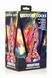 Фэнтезийный фаллоимитатор стеклянный Creature Cocks Enchanting Rainbow Glass Dildo (диаметр 4 см) картинка 2