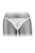 Сексуальні трусики-стринги Fashion Secret VENUSINA White Білі картинка 1