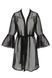 Воздушный пеньюар Passion LOVELIA PEIGNOIR black, размер S/M картинка 5