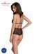 Сетчатое боди с кружевным лифом Passion DELIENA BODY black, размер L/XL картинка 2