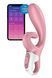 Смарт вибратор кролик Satisfyer Hug Me Pink (диаметр 4,2 см) картинка