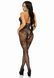 Ажурний бодістокінг зі стразами та доступом Leg Avenue Rhinestone Lace and Net Bodystocking OS Black картинка 2