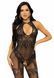 Ажурний бодістокінг зі стразами та доступом Leg Avenue Rhinestone Lace and Net Bodystocking OS Black картинка 4