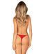 Сексуальні трусики з мереживом та доступом Obsessive Ingridia crotchless thong, розмір XL/2XL картинка 7