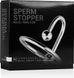 Уретральна вставка з кільцем Sinner Gear Unbendable Sperm Stopper Solid (діаметр кільця 3,2 см) картинка 2