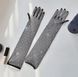 Длинные перчатки со стразами Leg Avenue Rhinestone opera length gloves картинка 4