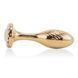 Анальная пробка ребриста LOCKINK SEVANDA Pearl Pear-shape Anal Plug (диаметр 2,3 см) картинка 6