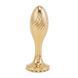 Анальная пробка ребриста LOCKINK SEVANDA Pearl Pear-shape Anal Plug (диаметр 2,3 см) картинка 3