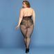 Сітчастий бодістокінг JSY &laquo;Відверта Мадлен&raquo; Plus Size, Black картинка 2