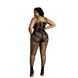 Бодістокінг з відкритим доступом Moonlight Plus Model 04 Black, розмір XL-XXXL картинка 2
