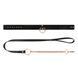Ошейник с поводком Rosy Gold Collar with Leash Black картинка 5