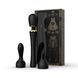 Вібромасажер із насадками Zalo Kyro Wand Obsidian Black (діаметр 3,5 см) картинка 2