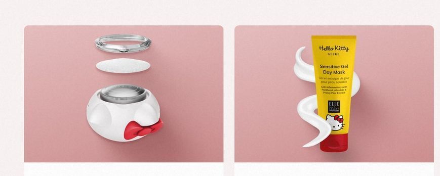 Очистительная маска GESKE Cleansing Mask by Hello Kitty Oval (50 мл + 20 салфеток) картинка