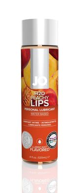 Оральна змазка System JO H2O Peachy Lips (персикові губи) 120 мл зображення