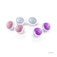 Набор вагинальных шариков с переменной нагрузкой LELO Beads Plus (диаметр 3,5 см, 28, 37 и 60 г) картинка
