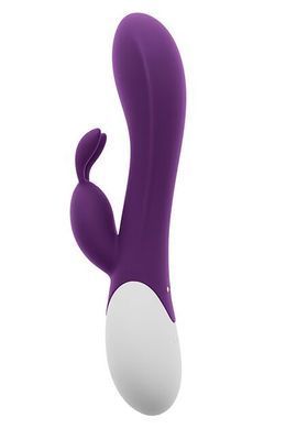 Вибратор-кролик с подогревом S Pleasures Premium Corabi Rabbit, фиолетовый (диаметр 3,9 см) картинка