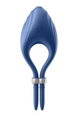 Ерекційне віброкільце - ласо Satisfyer Duelist Blue (фіксація у 3-х положеннях) зображення