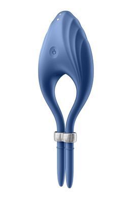 Ерекційне віброкільце - ласо Satisfyer Duelist Blue (фіксація у 3-х положеннях) зображення