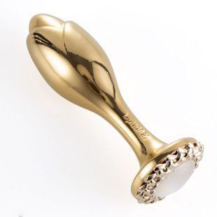 Анальная пробка - роза LOCKINK SEVANDA Pearl Rose-shape Anal Plug (диаметр 2,3 см) картинка