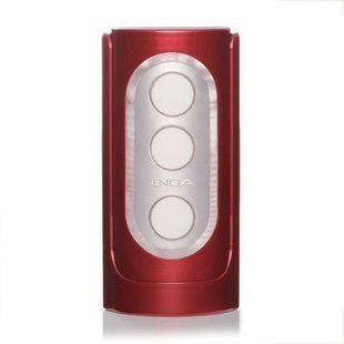 Мастурбатор з управлінням тиску Tenga Flip Hole Red (3 змазки в комплекті) зображення