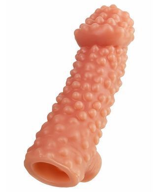Насадка на член з отвором для мошонки Kokos Cock Sleeve CS 004, розмір L зображення