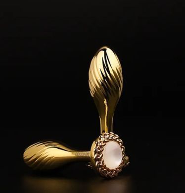 Анальная пробка - роза LOCKINK SEVANDA Pearl Rose-shape Anal Plug (диаметр 2,3 см) картинка