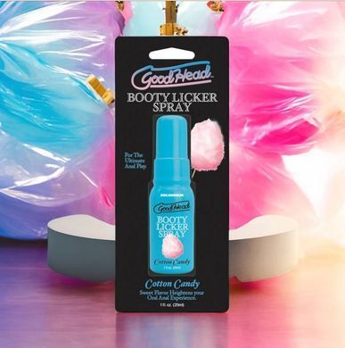 Спрей для анілінгусу Doc Johnson GoodHead Booty Licker Spray Cotton Candy, солодка вата (29 мл) зображення