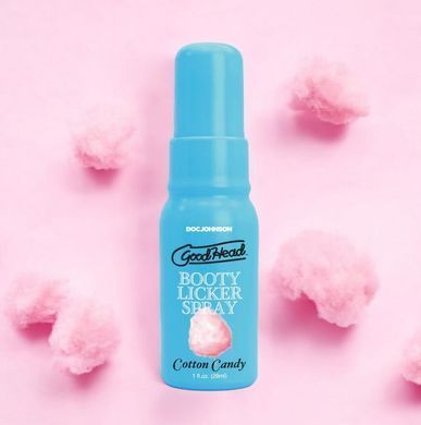 Спрей для анілінгусу Doc Johnson GoodHead Booty Licker Spray Cotton Candy, солодка вата (29 мл) зображення