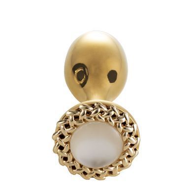 Анальная пробка - роза LOCKINK SEVANDA Pearl Rose-shape Anal Plug (диаметр 2,3 см) картинка
