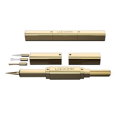 Ексклюзивний тиклер з 5 насадками LOCKINK 5-head Flirting Tickler Golden зображення