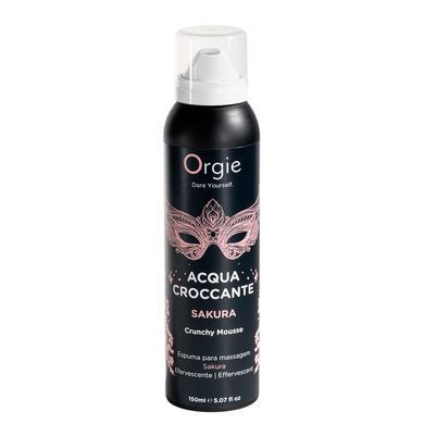 Масажна пінка з ефектом бульбашок, що лопаються Orgie Acqua Croccante Sakura, сакура (150 мл) зображення