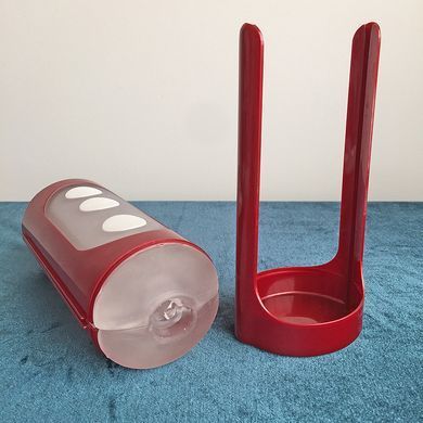 Мастурбатор с управлением давления Tenga Flip Hole Red (3 смазки в комплекте) картинка