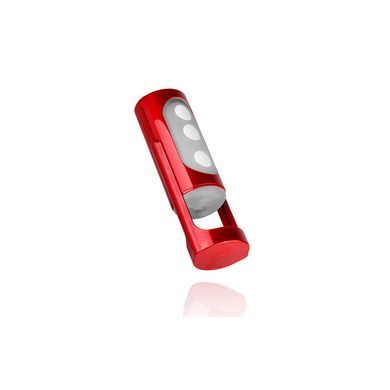 Мастурбатор с управлением давления Tenga Flip Hole Red (3 смазки в комплекте) картинка