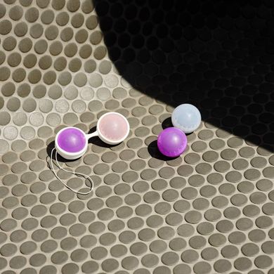 Набір вагінальних кульок зі змінним навантаженням LELO Beads Plus (діаметр 3,5 см, 28, 37 та 60 г) зображення