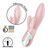Вибратор-кролик надувной Satisfyer Air Pump Bunny 3 (диаметр 4-5,5 см) картинка