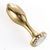 Анальная пробка - роза LOCKINK SEVANDA Pearl Rose-shape Anal Plug (диаметр 2,3 см) картинка