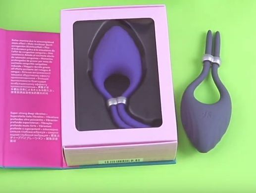 Ерекційне віброкільце - ласо Satisfyer Duelist Blue (фіксація у 3-х положеннях) зображення