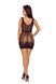 Сукня з леопардовим принтом Passion BS113 One Size, black картинка 2