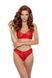 Кружевной комплект Passion DENELIA SET red, размер S/M картинка 1