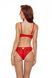 Кружевной комплект Passion DENELIA SET red, размер S/M картинка 2