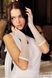 Мітенки сітка Anne De Ales White (Білі) зображення