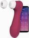 Смарт вакуумний кліторальний стимулятор з вібрацією Satisfyer Pro 2 Generation 3 with Liquid Air Connect App Wine Red картинка 3