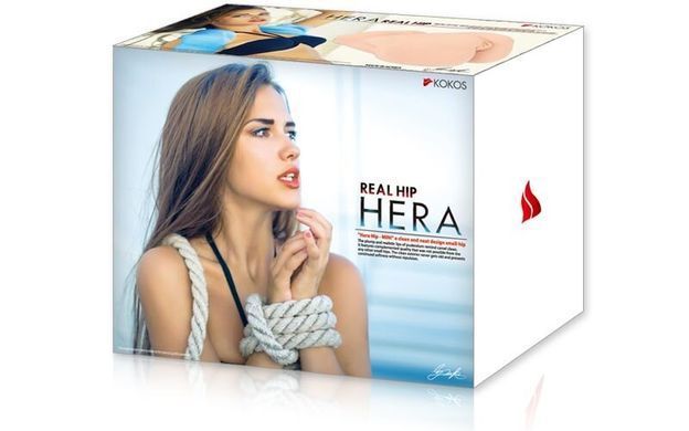 Мастурбатор полуторс попка и вагина с вибрацией и массажем Kokos Hera Hip Real 2WayPlus картинка
