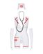 Рольовий костюм медсестри Obsessive Emergency dress + stethoscope, розмір S/M картинка 2
